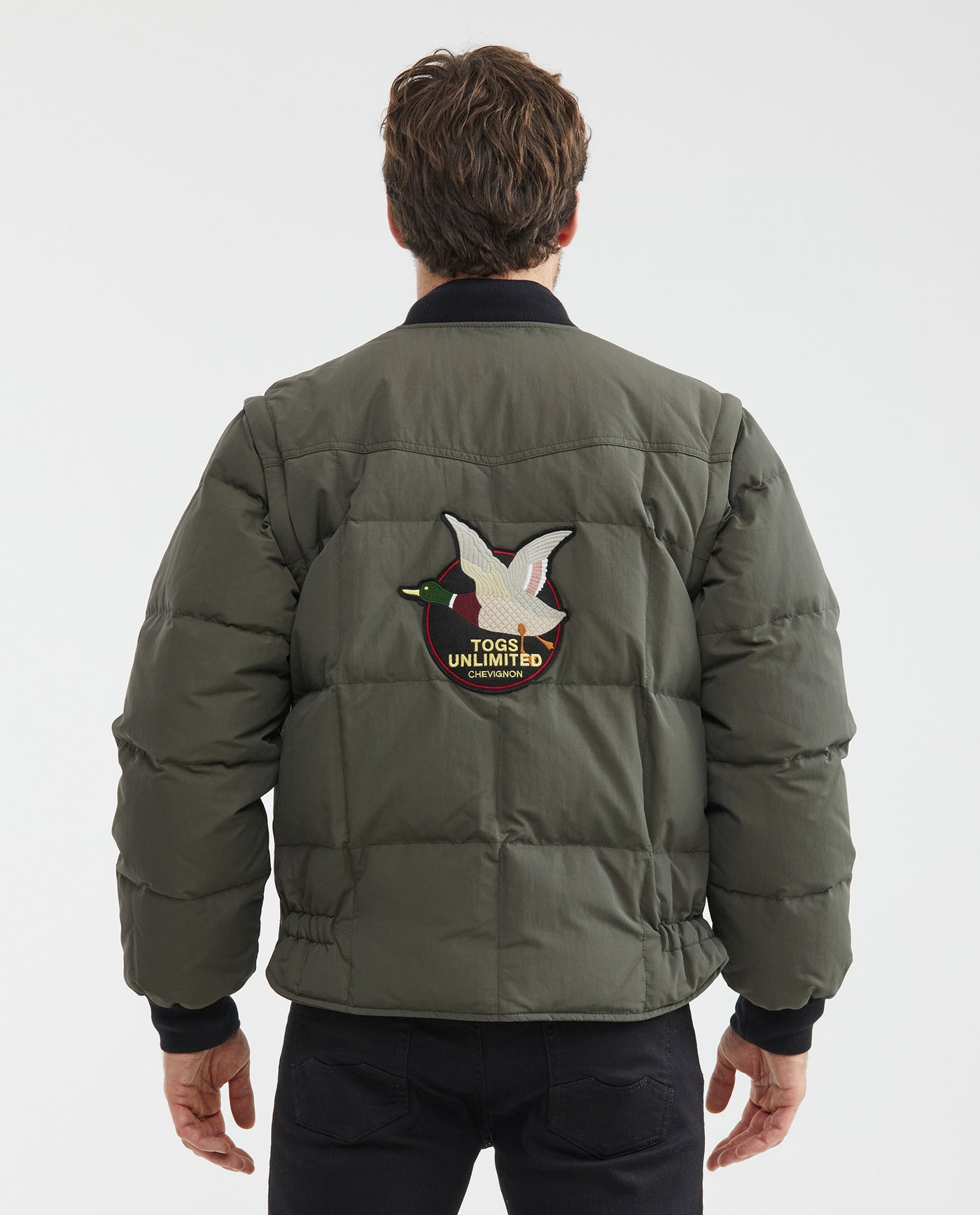Men's Jackets - Khaki 627E455 - 6