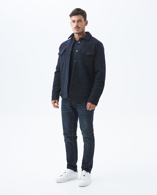 Men´s Wool-Blend Shacket - Black 63_627E456_NEG193909_0