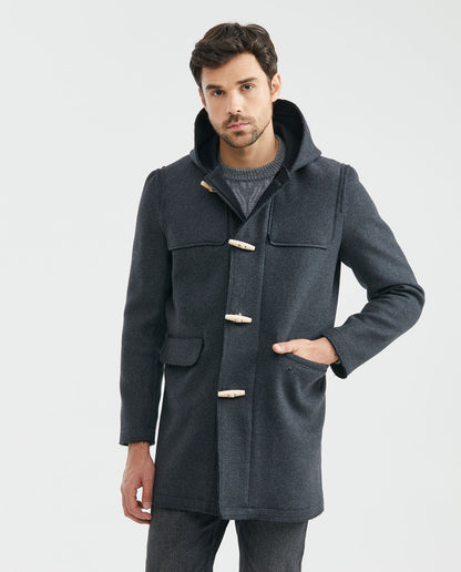 Men's Premium Wool Jacket - Gray - 1