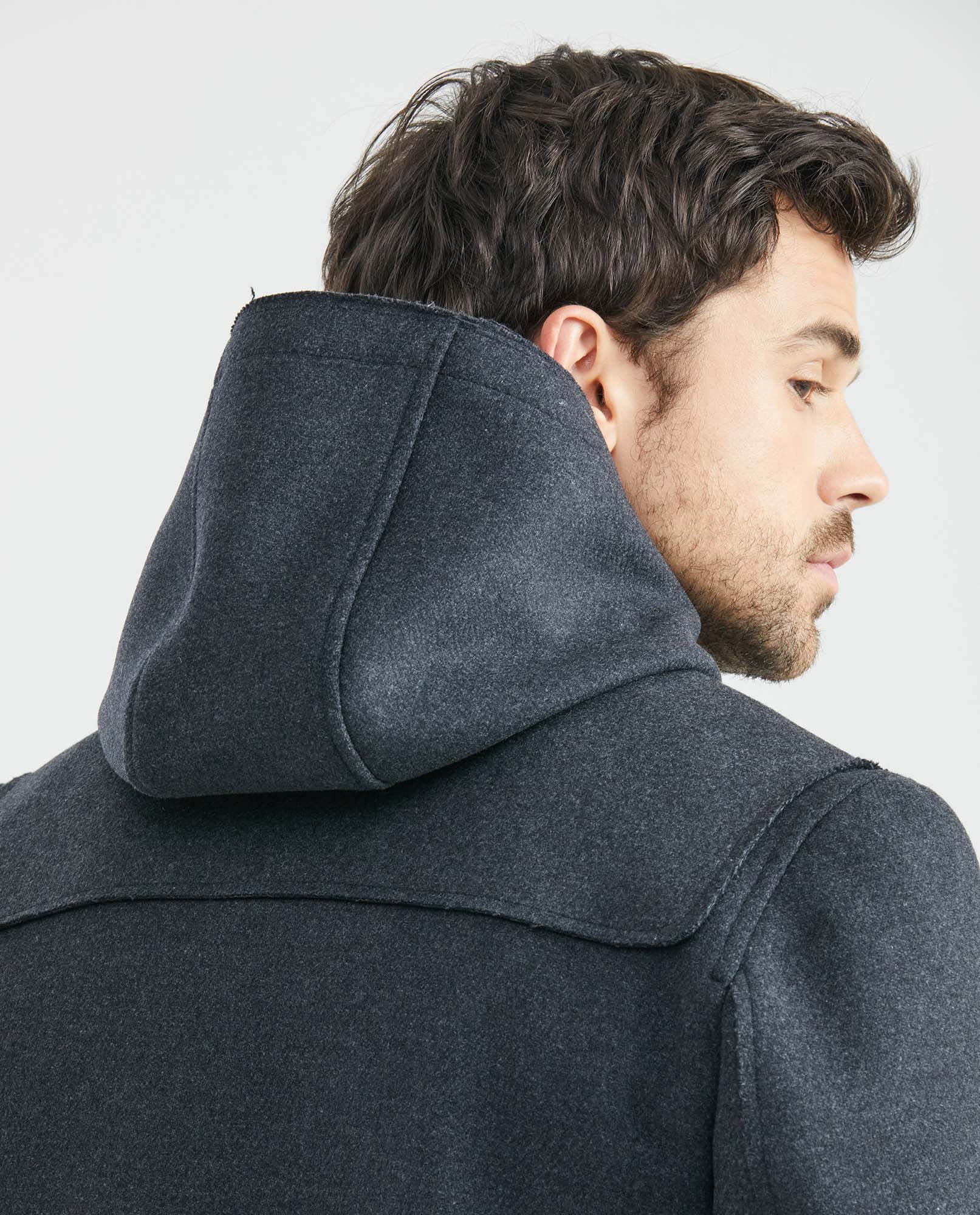 Men's Premium Wool Jacket - Gray - 6