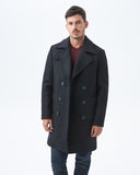 OFFICIER COAT IN BLACK