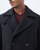 OFFICIER COAT IN BLACK