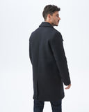 OFFICIER COAT IN BLACK