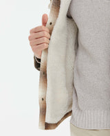 Men´s Plaid Wool-Blend Shacket - Brown 63_627E463_CAF181148_4