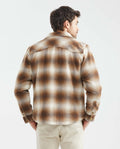 Men´s Plaid Wool-Blend Shacket - Brown 63_627E463_CAF181148_5