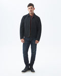 Men´s Wool-Blend Coach Jacket - Black 63_627E467_NEG193909_0