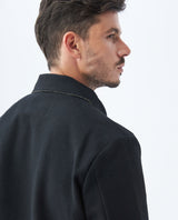 Men´s Wool-Blend Coach Jacket - Black 63_627E467_NEG193909_6