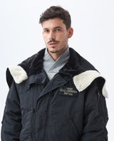 Men's Quilted Utility Jacket Weather-Resistant Multiple Pockets in Polyamide - 2