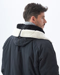Men's Quilted Utility Jacket Weather-Resistant Multiple Pockets in Polyamide - 4