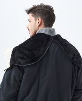 Men's Quilted Utility Jacket Weather-Resistant Multiple Pockets in Polyamide - 5