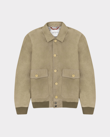 VESTE EN CUIR AVION APOCALYPSE EN BEIGE