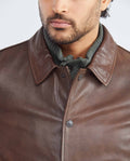 Men´s Lambskin Leather Jacket - Brown 63_627F210_CAF181124_4