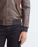 Men´s Lambskin Leather Jacket - Brown 63_627F210_CAF181124_5