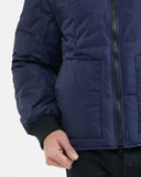 DUCK DOWN VEST IN NAVY