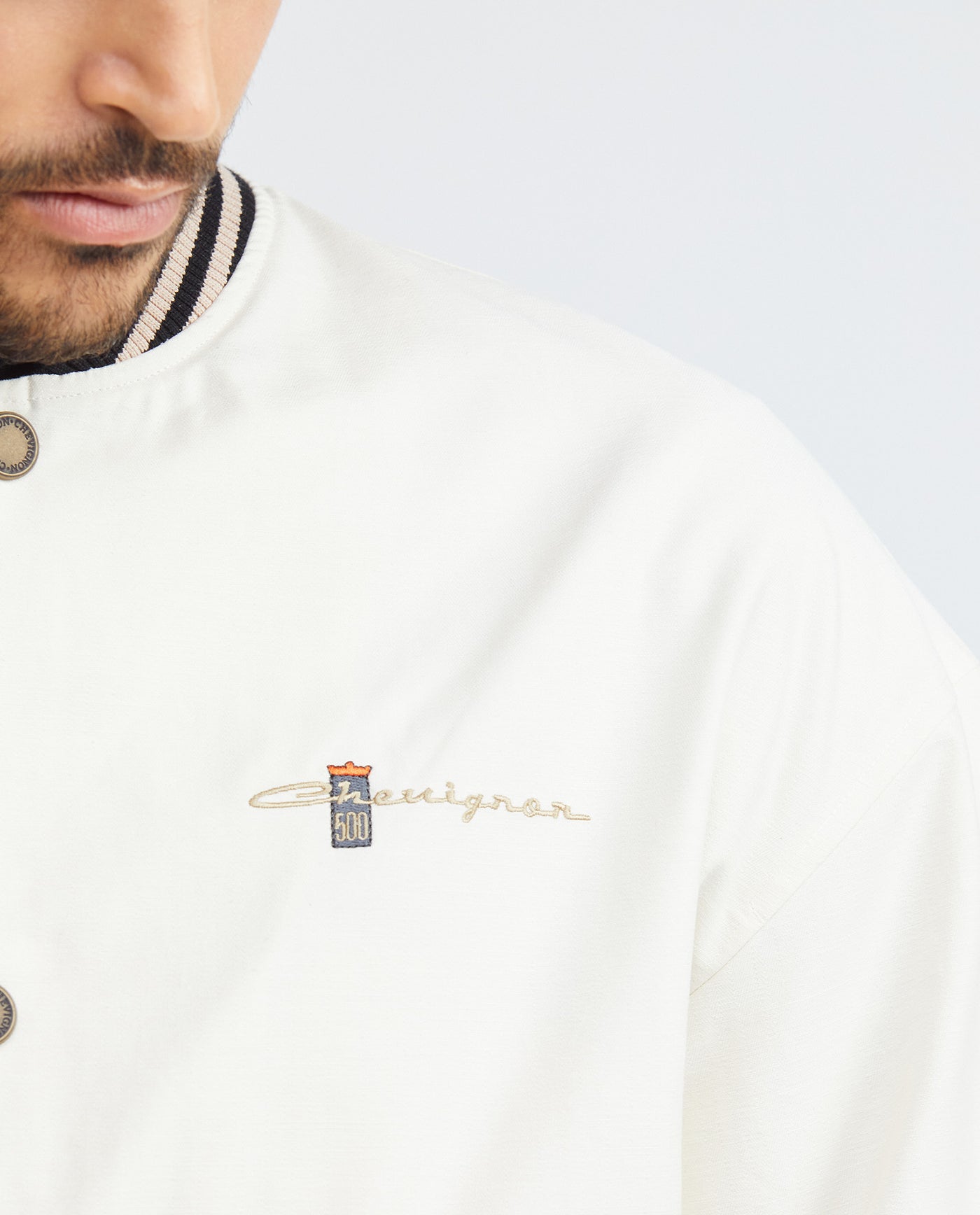 Men's Jackets - Beige - 4