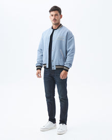 CRYSTAL JACKET IN BLUE