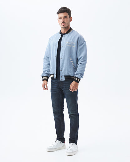 CHAQUETA CRISTAL EN AZUL