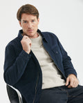 Men´s Varsity Bomber Jacket - Blue 63_627F257_AZU194024_3
