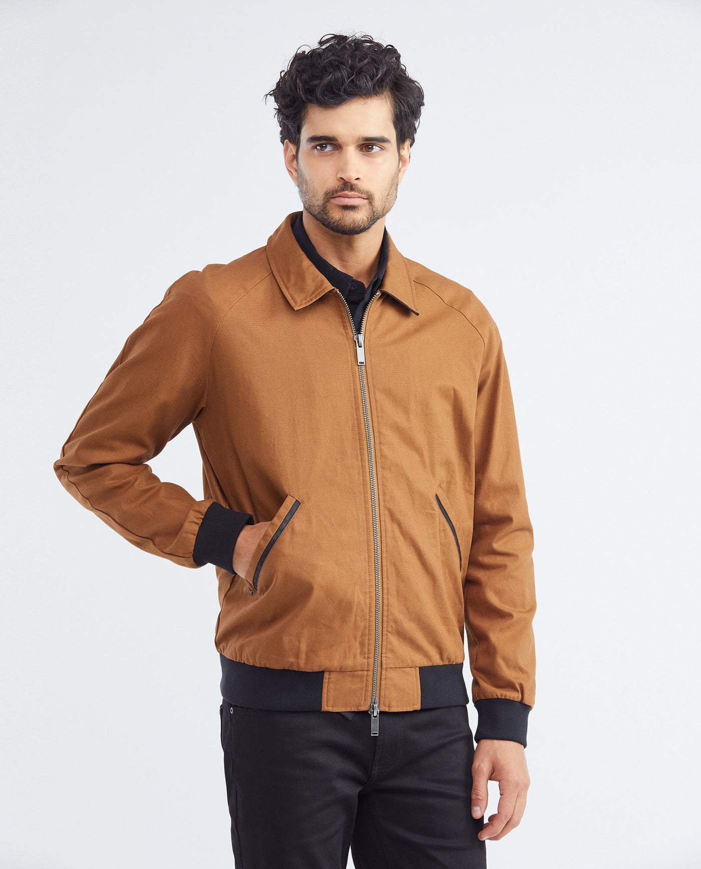 Men's Jackets - Brown - 1