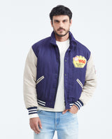 Chaqueta Bomber Masculina - Blue 63_627F452_AZU193919_0