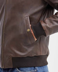 Men's Classic Bomber Jacket Lambskin - 4