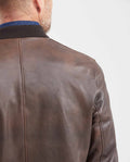 Men's Classic Bomber Jacket Lambskin - 6