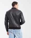 Men's Classic Bomber Jacket Lambskin - 7