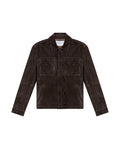 Men´s Suede Overshirt Jacket - Brown 63_627G403_CAF190840_0