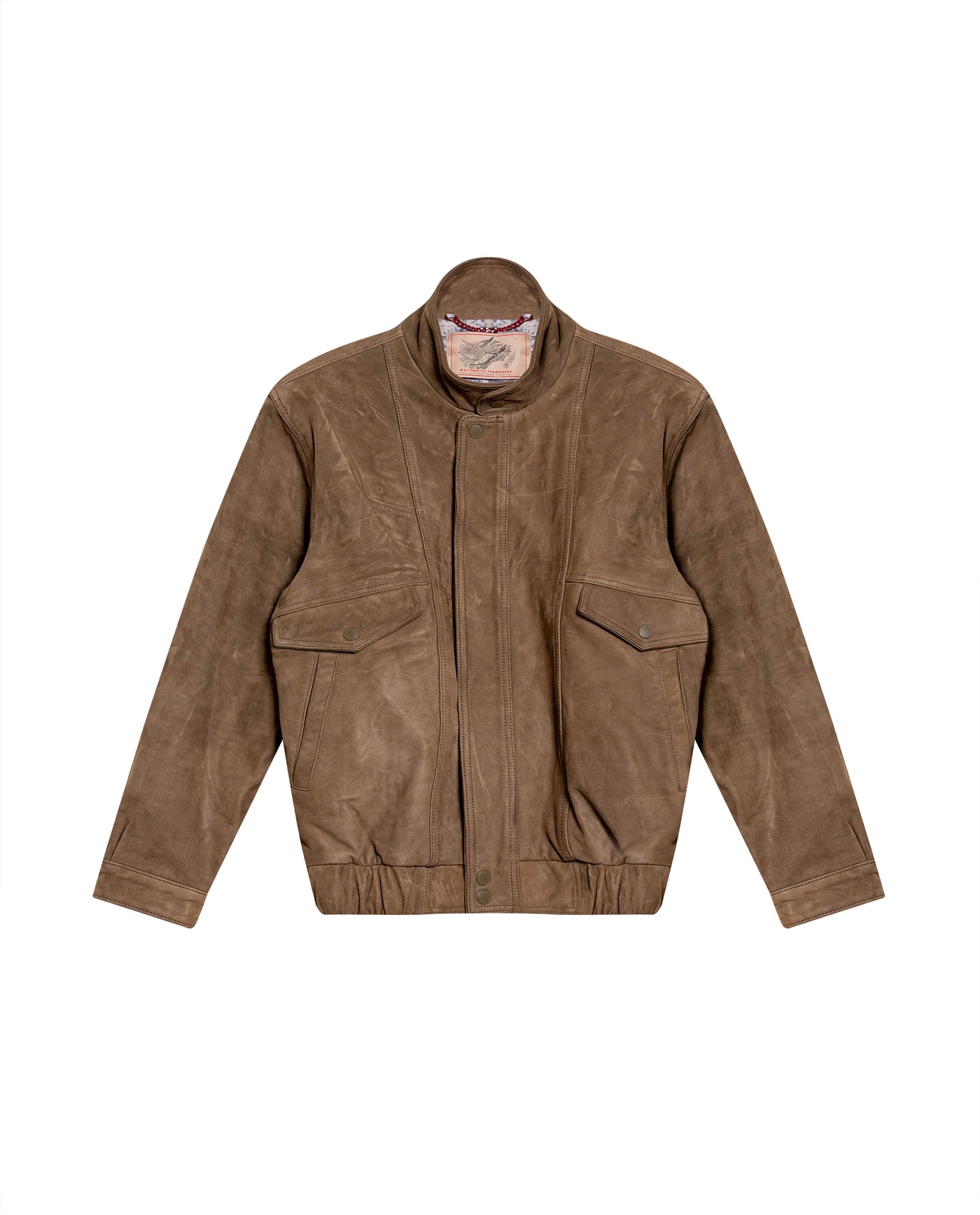 Men´s Leather Biker Jacket - Green 63_627G405_VER175923_3