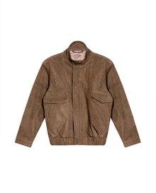 Men´s Leather Biker Jacket - Green 63_627G405_VER175923_3
