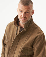 Men´s Leather Biker Jacket - Green 63_627G405_VER175923_5