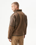 Men´s Leather Aviator Jacket - Brown 63_627G407_CAF190840_6