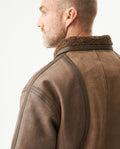 Men´s Leather Aviator Jacket - Brown 63_627G407_CAF190840_7