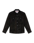 Men´s Goatskin Suede Overshirt - Black 63_627H200_NEG194007_3