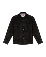 Men´s Goatskin Suede Overshirt - Black 63_627H200_NEG194007_3