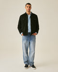 Men´s Goatskin Suede Overshirt - Black 63_627H200_NEG194007_4