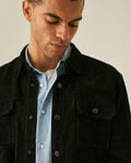 Men´s Goatskin Suede Overshirt - Black 63_627H200_NEG194007_5