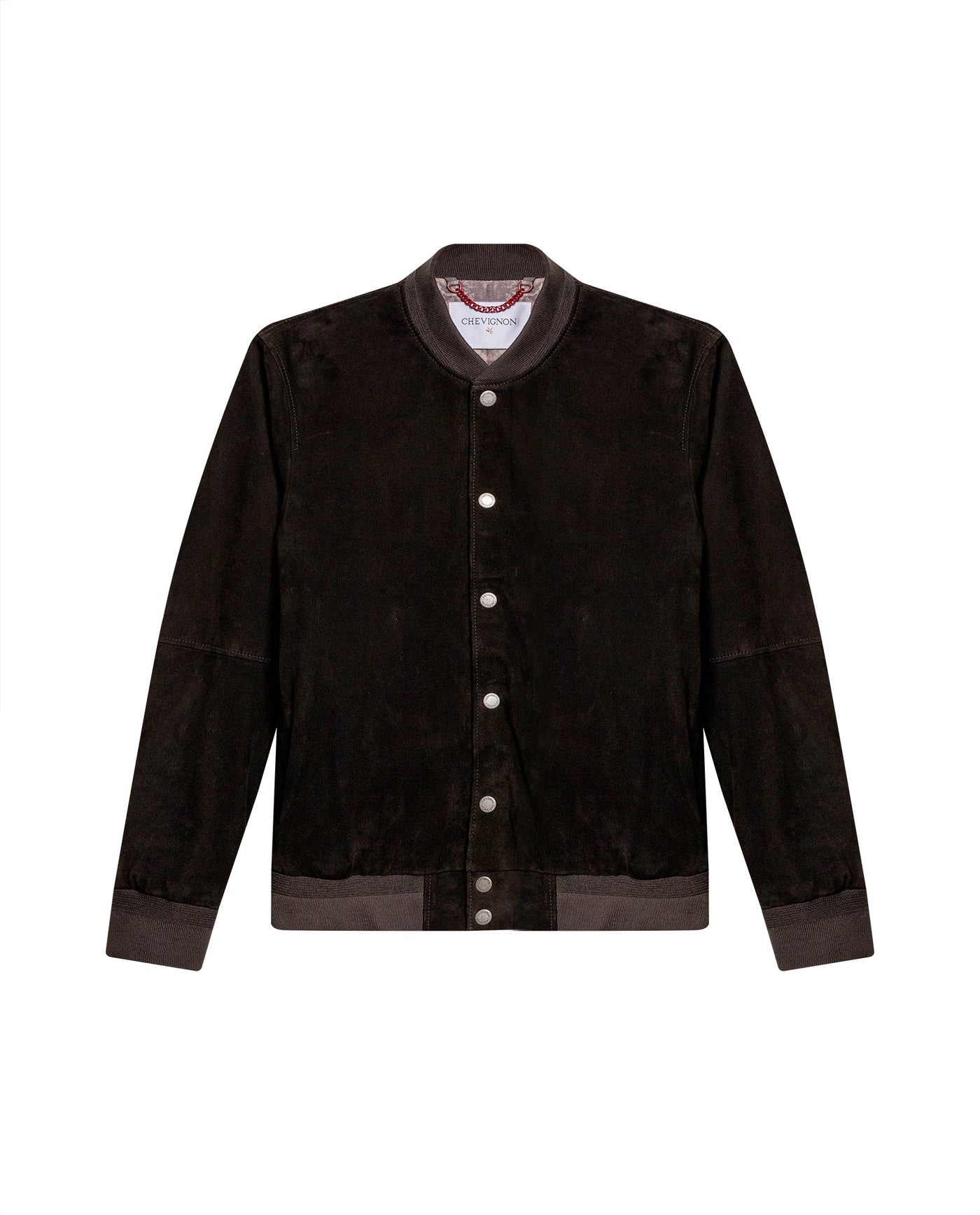 Men´s Goatskin Suede Bomber - Brown 63_627H201_CAF181415_3