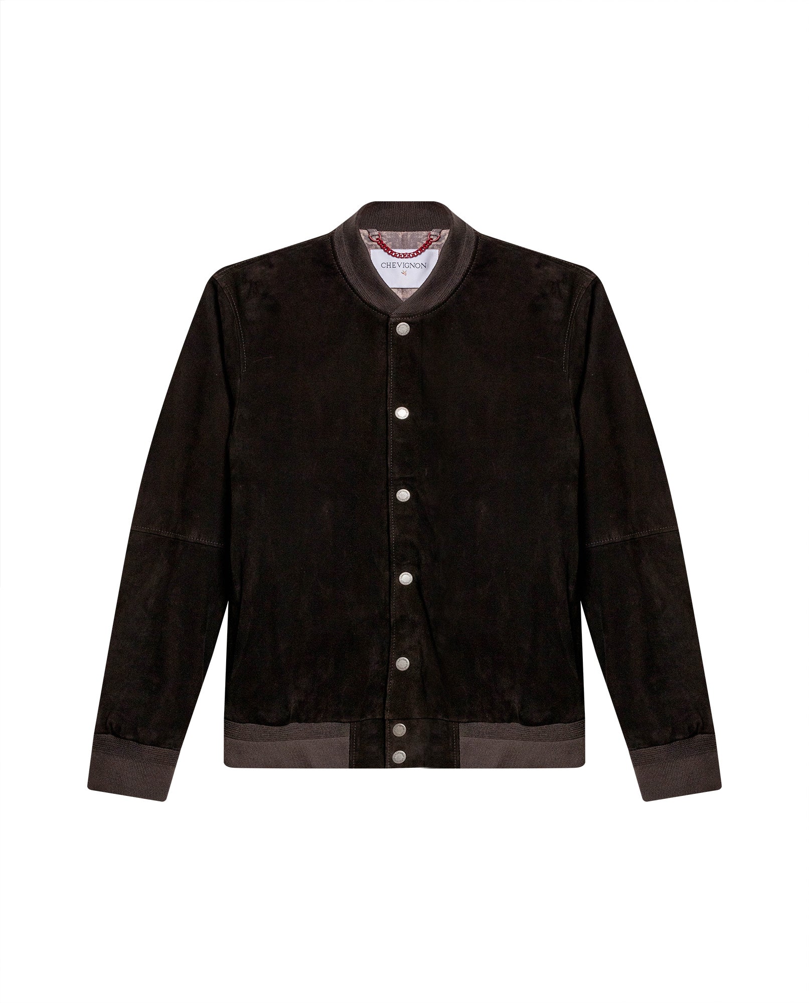 Men´s Goatskin Suede Bomber - Brown 63_627H201_CAF181415_3