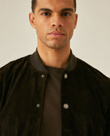 Men´s Goatskin Suede Bomber - Brown 63_627H201_CAF181415_5