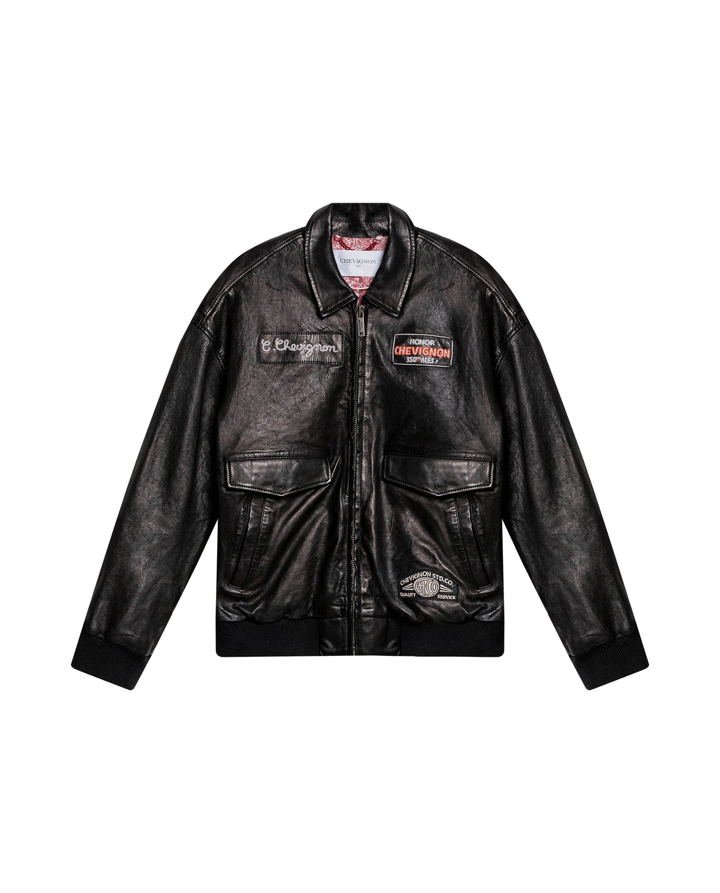Men´s Lambskin Aviator Jacket - Black 63_627H202_NEG194007_3