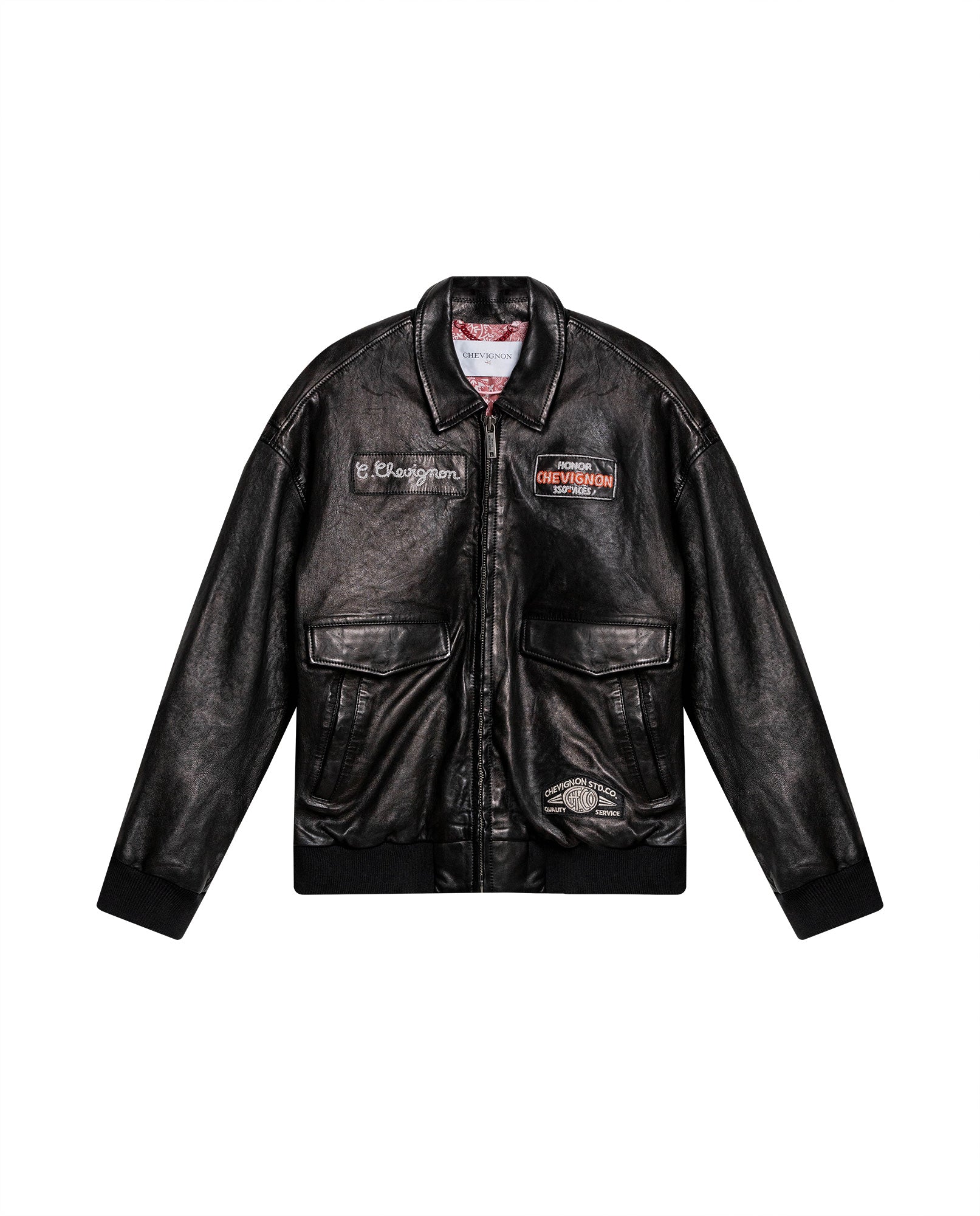 Men´s Lambskin Aviator Jacket - Black 63_627H202_NEG194007_3