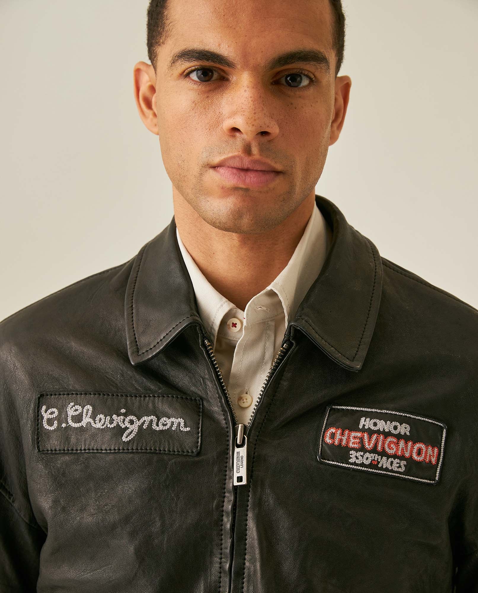 Men´s Lambskin Aviator Jacket - Black 63_627H202_NEG194007_5