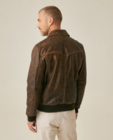Men´s Trucker Lambskin Leather Jacket - Brown 63_627H204_CAF181222_6