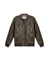 Men´s Lambskin Racer Jacket - Green 63_627H205_VER195513_3