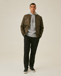 Men´s Lambskin Racer Jacket - Green 63_627H205_VER195513_4