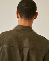 Men´s Lambskin Racer Jacket - Green 63_627H205_VER195513_7