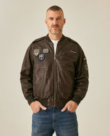Men´s Lambskin Bomber jacket - Brown 63_627H206_CAF181222_0