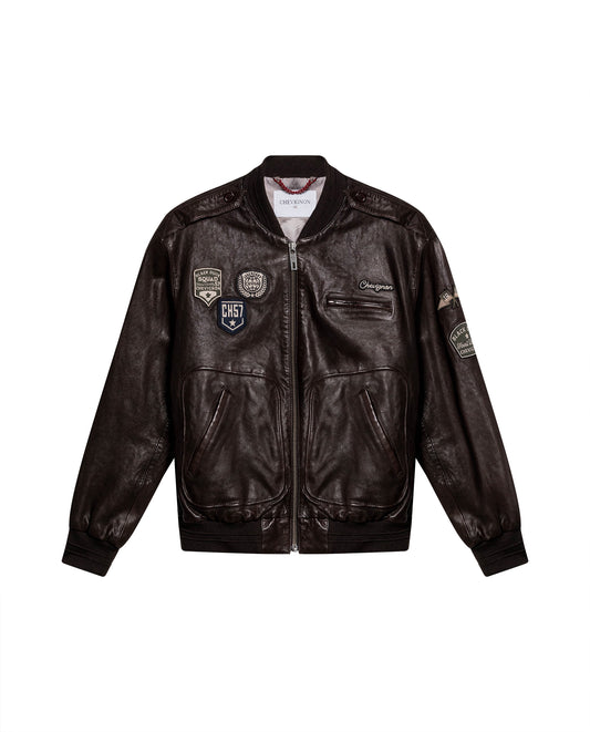 Men´s Lambskin Bomber jacket - Brown 63_627H206_CAF181222_3