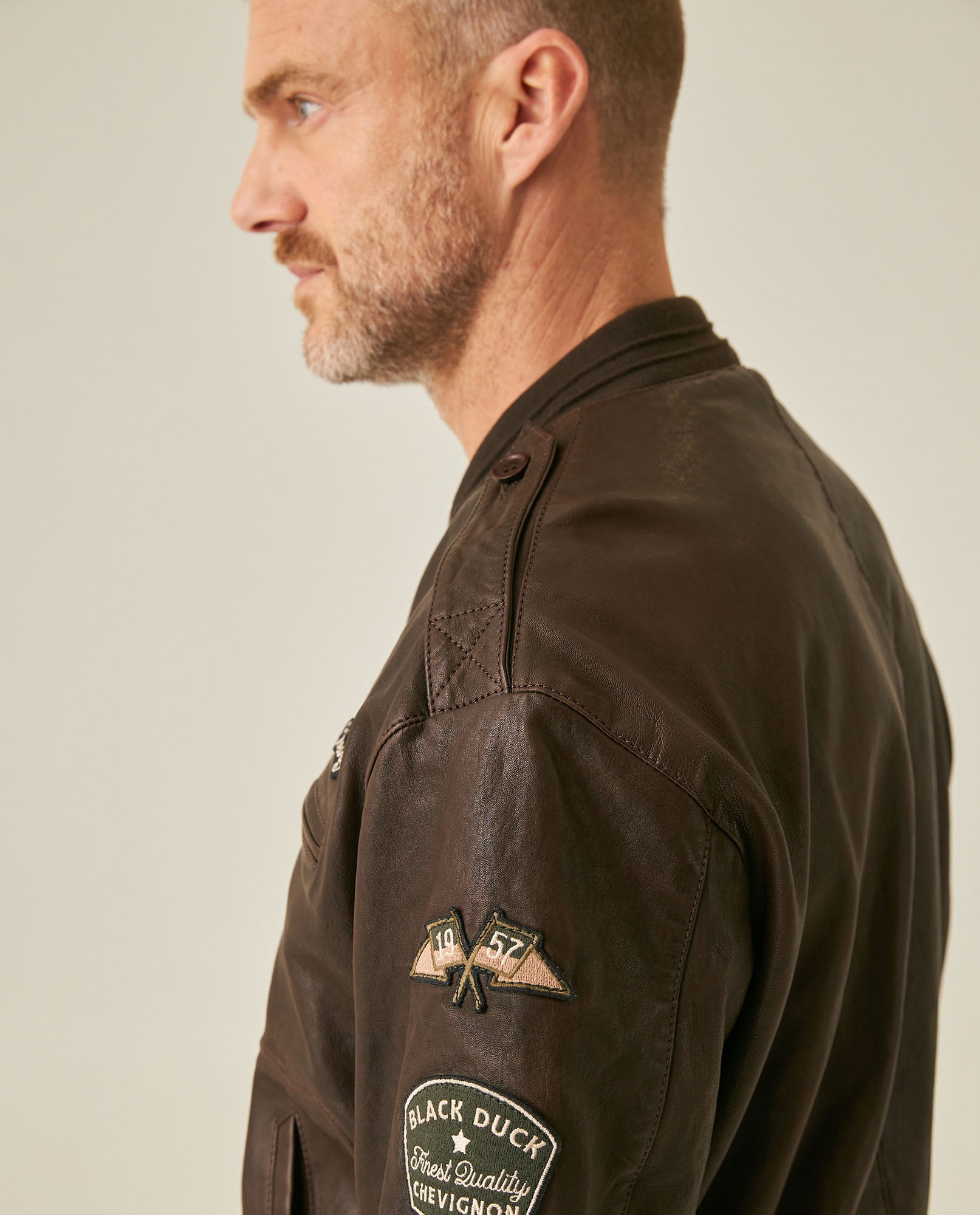 Men´s Lambskin Bomber jacket - Brown 63_627H206_CAF181222_7
